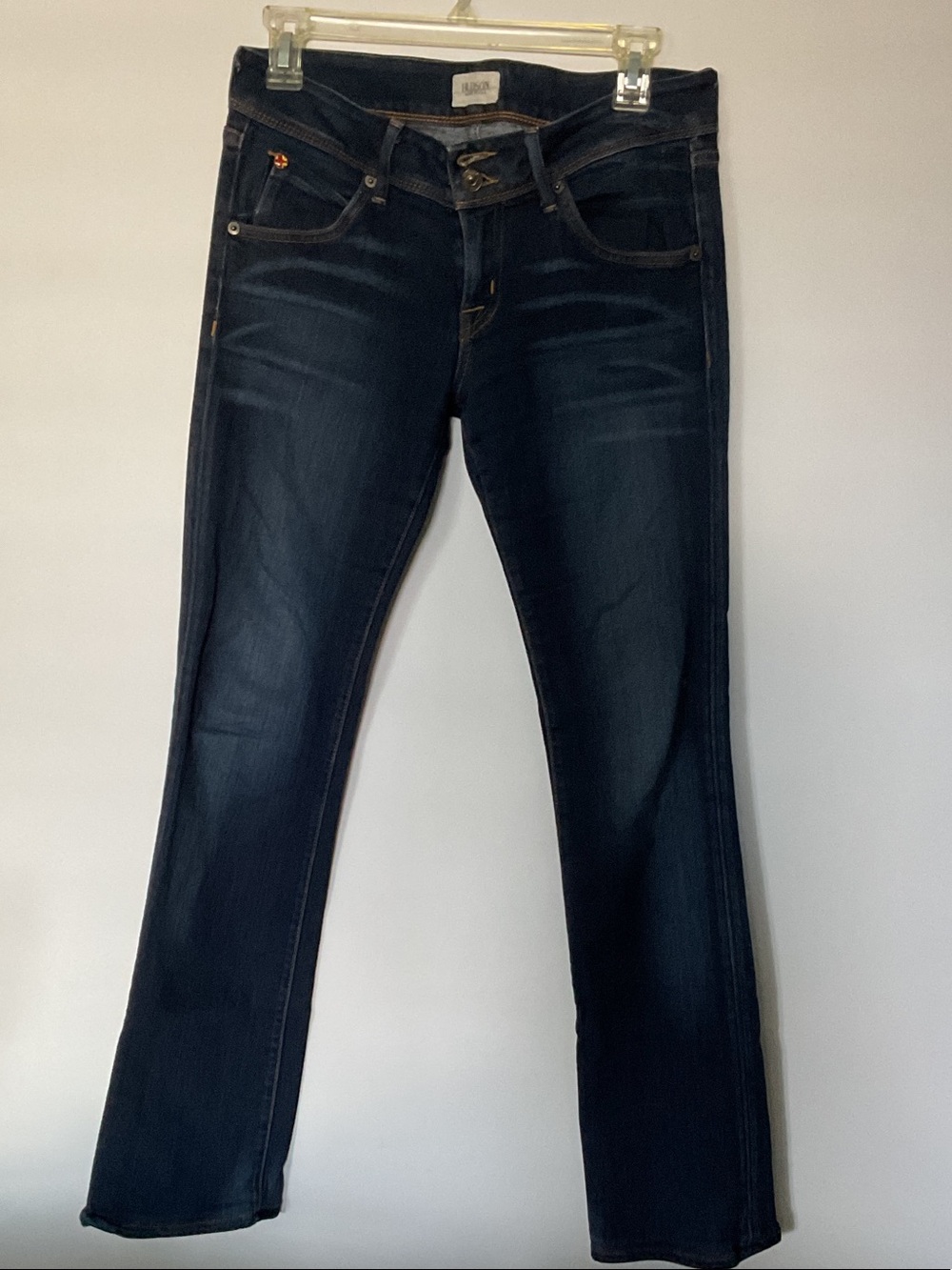 Hudson Jeans Dark Wash Women's Straight Leg Jeans